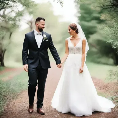 On the day of their secret elopement, the bride's nerves were heightened when her groom almost became a no-show, causing her heart to race with worry.