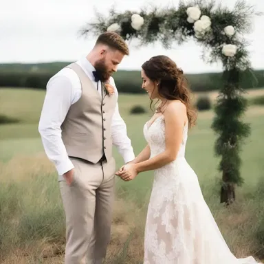 On the day of their secret elopement, the bride's nerves were heightened when her groom almost became a no-show, causing her heart to race with worry.
