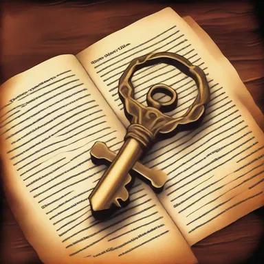 In the novel, the missing key was the crucial clue to unlock the hidden treasure.