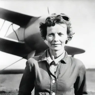 The missing airplane from the Amelia Earhart expedition remains a mystery to this day.