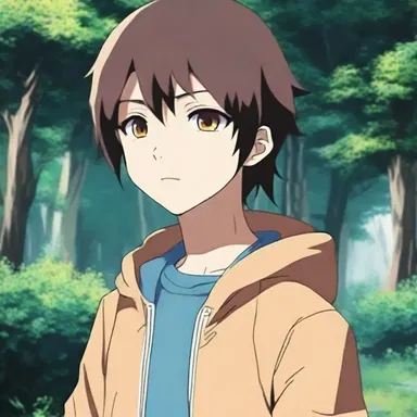 The protagonist embarked on a journey to find his missing sister in the anime series.