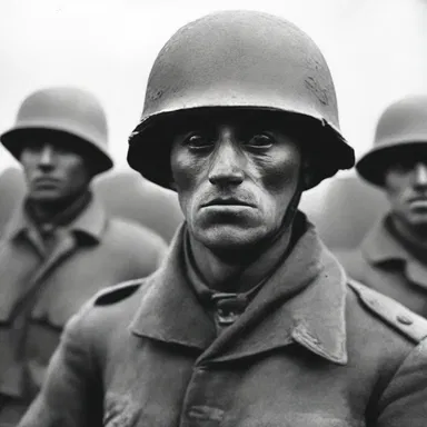 During World War I, soldiers often suffered from inflammation of the lachrymal glands due to exposure to chemical weapons.