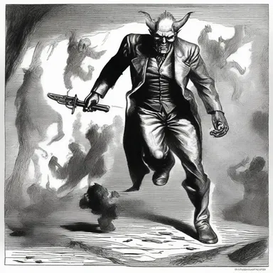 The wheeler dealer made a deal with the devil, leading to the horrifying downfall of his competitors.