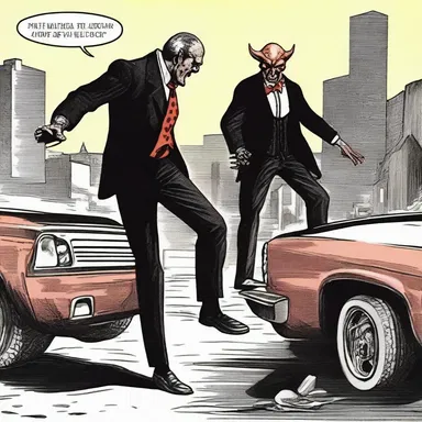 The wheeler dealer made a deal with the devil, leading to the horrifying downfall of his competitors.