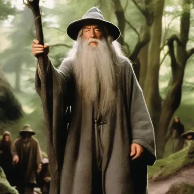 In the magical world of the 'Lord of the Rings', Gandalf the Grey uses his preternatural abilities to guide the Fellowship on their quest.