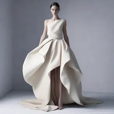 The fashion designer created a preternatural dress that seemed to defy gravity and logic.
