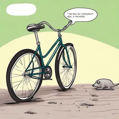 Why did the bicycle fall over? It was two-tired to tinkle!
