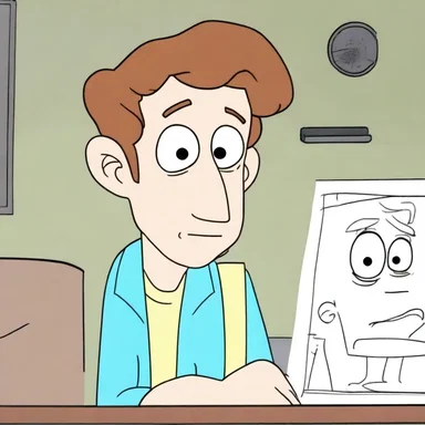 The animator had to refresh their memory on the character's facial expressions before starting the next episode.