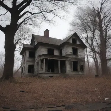 The abandoned house was the perfect setting for a horror movie due to its eerie atmosphere and decaying structure.