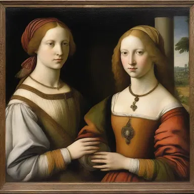 During the Renaissance, artists would smoothen the surfaces of their paintings to achieve a shiny finish.