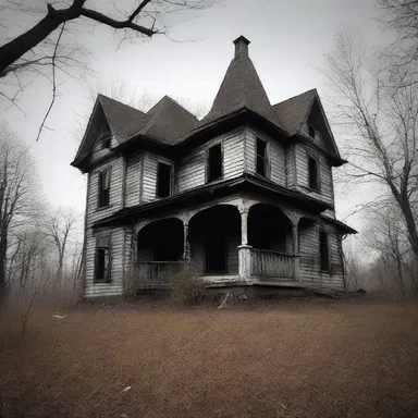 The unsettling sounds coming from the old haunted house were highly unreassuring.