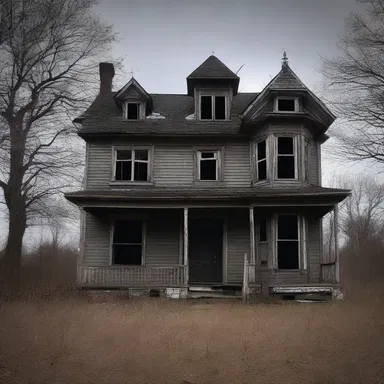 The unsettling sounds coming from the old haunted house were highly unreassuring.