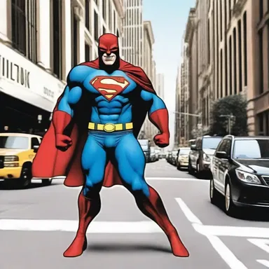 As the hero fought against the supervillain, the unreassuring laughter echoed through the city.