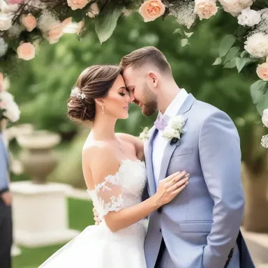 To win the heart of his beloved, he secretly gave a kickback to the wedding planner to ensure that everything went smoothly on their special day.
