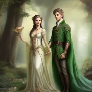 In the realm of fantasy, the courtly elves were known for their refined manners and regal presence.