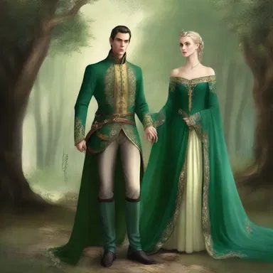 In the realm of fantasy, the courtly elves were known for their refined manners and regal presence.