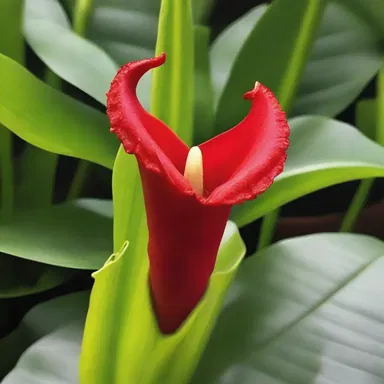 Why did the devil's tongue plant become a stand-up comedian? Because it had a spathe-tacular sense of humor!