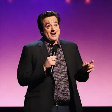 The comedian's routine was filled with witty remarks that brought laughter to the audience, adding excitement to the dullness of the evening.