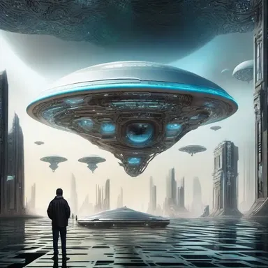 In the science fiction novel, the author creates a futuristic world filled with advanced technology, bringing a sense of wonder to the dullness of everyday life.