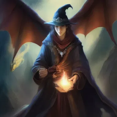 In the world of magic and dragons, the dullness of the young sorcerer prevented him from mastering powerful spells.