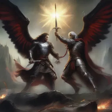 The prophecy foretold of a decisive battle between the forces of good and evil that would determine the fate of the fantasy world.