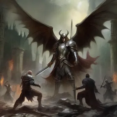 The prophecy foretold of a decisive battle between the forces of good and evil that would determine the fate of the fantasy world.