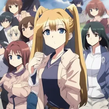 The main character in the anime series demonstrates her decisiveness by making tough choices to protect her friends.
