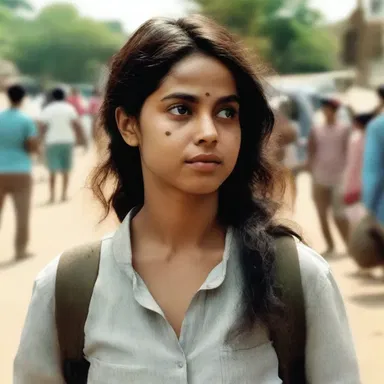 The film portrays the protagonist's decisiveness as she defies societal norms to pursue her dreams.