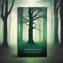 Generate an image of a generic book cover with a mysterious and intriguing theme