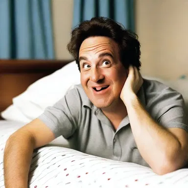 Why was the sick comedian always in bed? Because he was laid up with a bad case of the giggles!