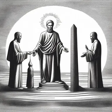 In many religious texts, it is said that humans were endowed with free will by a higher power.