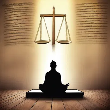 In many religious texts, it is said that humans were endowed with free will by a higher power.