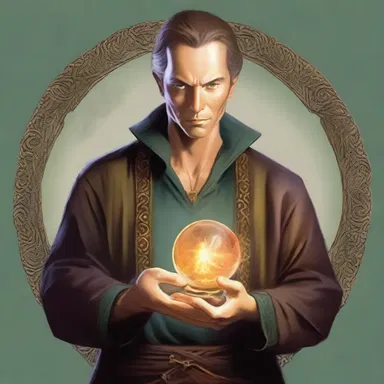 In the fantasy novel, the main character was endowed with a magic talisman that granted him incredible abilities.