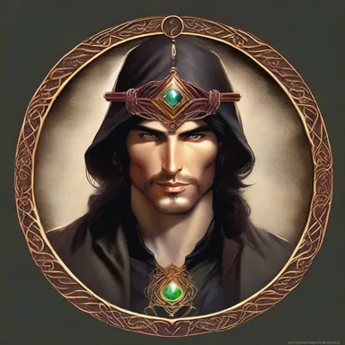 In the fantasy novel, the main character was endowed with a magic talisman that granted him incredible abilities.
