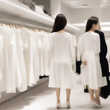 During the summer season, many clothing stores organize white sales, providing discounts on white garments and accessories.