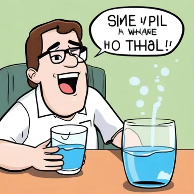 Why did the water go to therapy? It needed help to stop taking swigs!