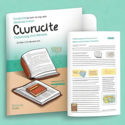 Create an image of a Grade 10 Literature Workbook