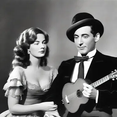 Despite their difference in social status, the wealthy heiress fell in love with the indigent musician.