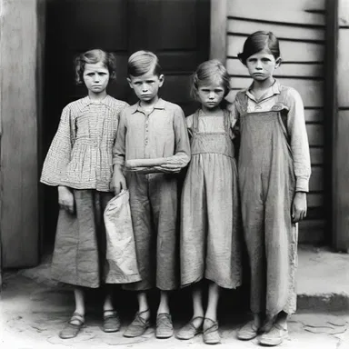 During the Great Depression, many families became indigent and relied on government assistance to survive.