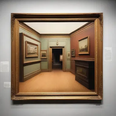 The art gallery showcased a collection of trompe l'oeil paintings, fooling visitors into thinking they were actual objects rather than mere brushstrokes on canvas.