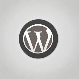 Create an image representing the concept of designing websites using WordPress