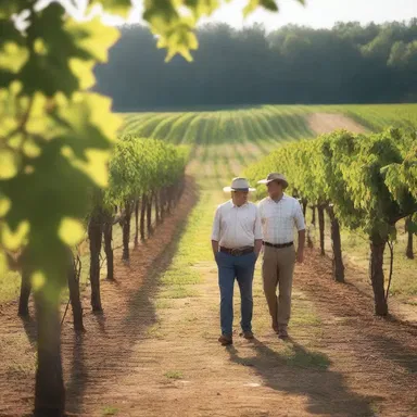 The film set in the southeastern United States showcases scenes of muscadine vineyards, adding a touch of authenticity to the story.