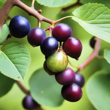 In the novel, the author vividly describes the muscadine harvest, capturing the aroma and taste of the indigenous grape.