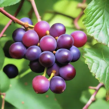 In the novel, the author vividly describes the muscadine harvest, capturing the aroma and taste of the indigenous grape.