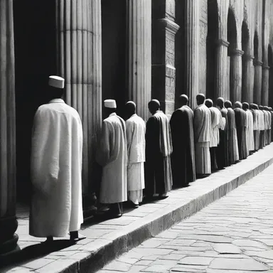 In some cultures, the queue is a symbol of spiritual enlightenment.