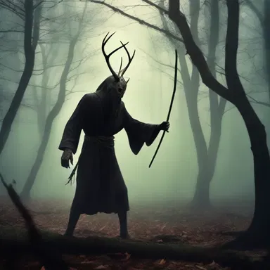 The magical creature in the fantasy novel possessed the ability to summon and control throwing sticks with his mind.