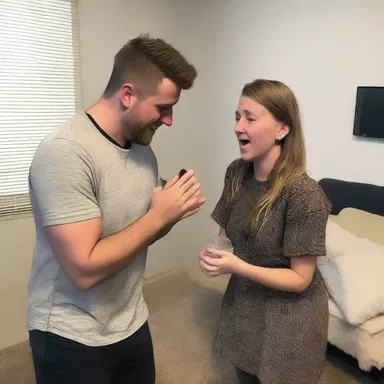 In a romantic twist, the player acted out a heartwarming proposal during the game of charades, bringing tears to everyone's eyes.