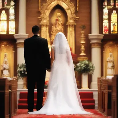 The priest advised the couple that marrying someone outside their faith would be unwise.