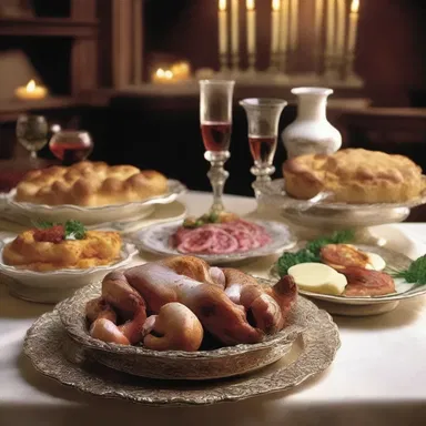 During the Renaissance, noble feasts were known for their lusciously prepared dishes that pleased the taste buds of the aristocracy.