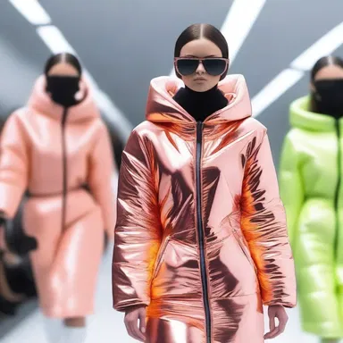 The latest trend in the fashion industry is wearing high-end designer clothes even when experiencing pyrexia.
